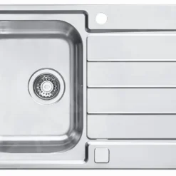 Alveus Line Maxim - Spoelbak 790x500 Mm, Met Draaiknopbediening, Rvs 1100216