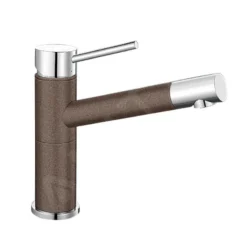 Blanco Alta - Keukenraan, Koffie/chroom 515324