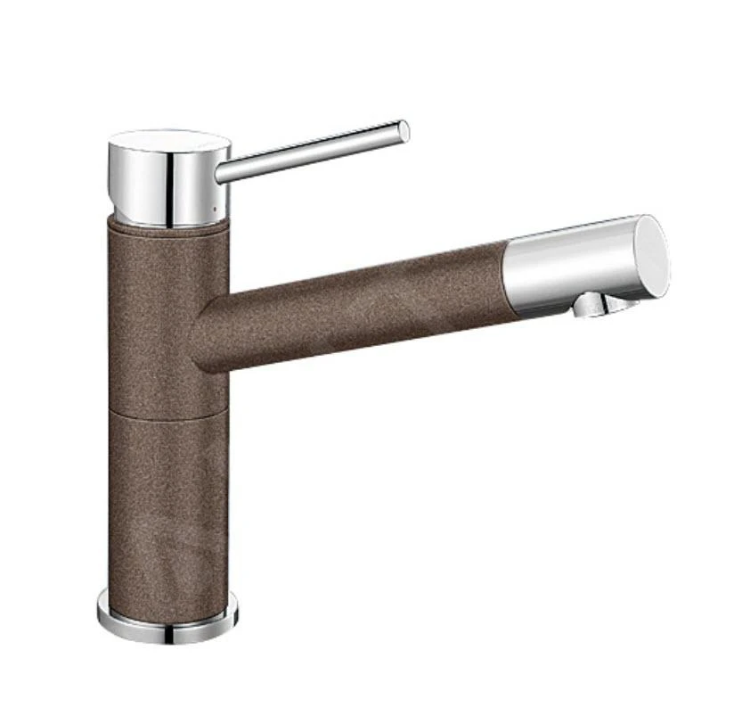 Blanco Alta - Keukenraan, Koffie/chroom 515324 3 Blanco Alta - Keukenraan, Koffie/chroom 515324