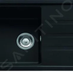 Franke Malta - Fragraniet Spoelbak BSG 611-78/39, 780x435 Mm, Mat Zwart 114.0661.516