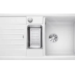 Blanco Lexa 6 - Silgranit Spoelbak, 1000x500 Mm, Met Accessoires, InFino, Wit 524934