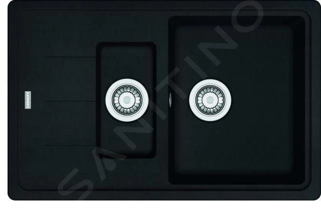 Franke Basis - Fragraniet Spoelbak BFG 651-78, 780x500 Mm, Mat Zwart 114.0661.514 3 Franke Basis - Fragraniet Spoelbak BFG 651-78, 780x500 Mm, Mat Zwart 114.0661.514