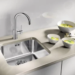 Blanco Supra 400 - Spoelbak, 430x430 Mm, Geborsteld Rvs 518201 -Exporteren Kraan Lux Winkel 2b14bbf26cb7f6baed9c3ee0