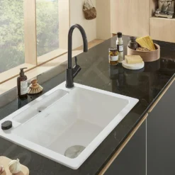 Villeroy & Boch Umbrella - Keukenkraan, Antraciet 92530005 -Exporteren Kraan Lux Winkel 2c3c60814aed948f52bd88a9