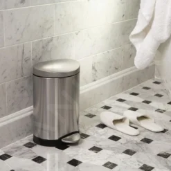 Simplehuman Afvalemmers - Afvalbak 6 L, Gebrosteld Rvs CW1834CB -Exporteren Kraan Lux Winkel 2edd14ec5ba2665d4ec727e7