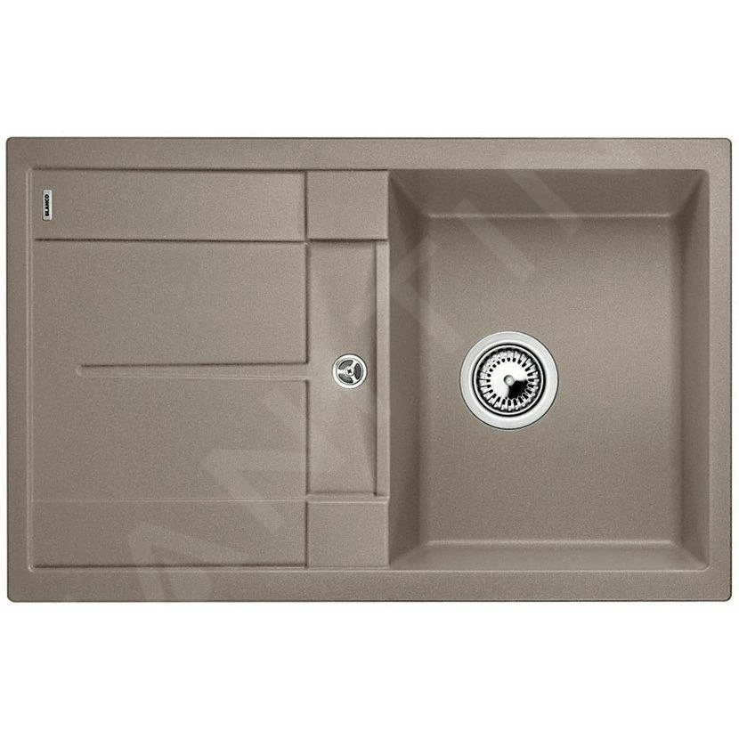 Blanco Metra 45 - Silgranit Spoelbak, 780x500 Mm, Tartufo 517346 3 Blanco Metra 45 - Silgranit Spoelbak, 780x500 Mm, Tartufo 517346