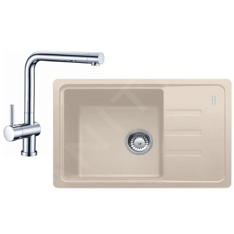 Franke Sets - Keukenset G116, Fragraniet Spoelbak BSG 611-62, Sahara + SAMOA Kraan, Chroom 114.0440.607 3 Franke Sets - Keukenset G116, Fragraniet Spoelbak BSG 611-62, Sahara + SAMOA Kraan, Chroom 114.0440.607