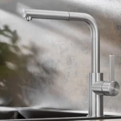 Blanco Lanora S - Keukenkraan Met Uittrekbare Sproeikop, Geborsteld Rvs 525126 -Exporteren Kraan Lux Winkel 335ea253eca110c23f16a2c1