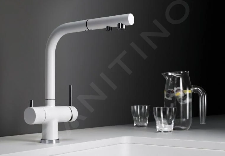 Blanco Fontas S II - Keukenkraan Met Uittrekbare Handdouche En Filter, Wit 525204 6 Blanco Fontas S II - Keukenkraan Met Uittrekbare Handdouche En Filter, Wit 525204 - Afbeelding 4