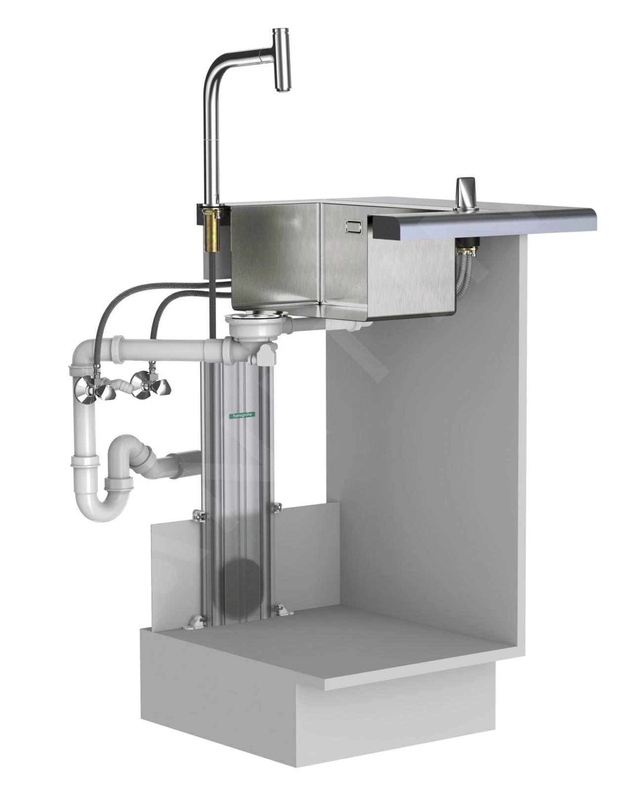 Hansgrohe M54 - Keukenkraan Talis Met Uittrekbare Sproeikop, SBox, Mat Zwart 72803670 7 Hansgrohe M54 - Keukenkraan Talis Met Uittrekbare Sproeikop, SBox, Mat Zwart 72803670 - Afbeelding 5