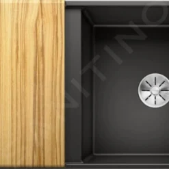 Blanco Axia III 5 - Silgranit Spoelbak, 905x500 Mm, Met Toebehoren, InFino, Zwart 525847 -Exporteren Kraan Lux Winkel 372e0ed666a084ce1ed219cf