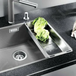 Blanco Accessoires - Subline Inzetbakje, Rvs 227689 -Exporteren Kraan Lux Winkel 38dd4132f2cda734fdb1962b