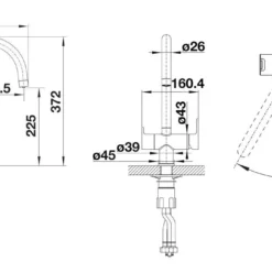 Blanco Trima - Keukenkraan Met Filterfunctie, Grijze Rots 526221 5 Blanco Trima - Keukenkraan Met Filterfunctie, Grijze Rots 526221 -Exporteren Kraan Lux Winkel 38f258472f3bb46476bccc5d 2