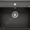 Blanco Dalago 6 - Silgranit Spoelbak, 615x510 Mm, Zwart 525874 -Exporteren Kraan Lux Winkel 39605150819eb107dffd8058