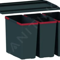 Franke Sorters - Easysort 600-2-2 Inbouw Prullenbak 121.0494.193