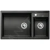 Blanco Metra 9 - Silgranit Spoelbak, 860x500 Mm, Grote Spoelbak Links, Antraciet 513273