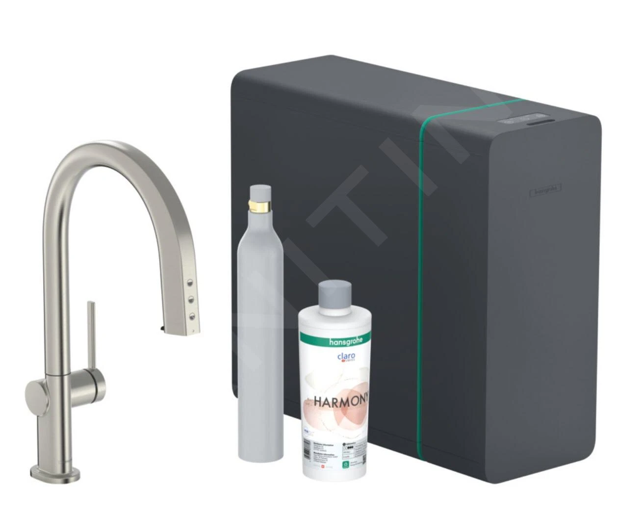 Hansgrohe Aqittura M91 - Keukenmengkraan Met Uittrekbare Uitloop, SodaSystem, SBox, Rvs Look 76806800 3 Hansgrohe Aqittura M91 - Keukenmengkraan Met Uittrekbare Uitloop, SodaSystem, SBox, Rvs Look 76806800