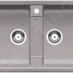 Blanco Zia 9 - Silgranit Spoelbak, 860x500 Mm, Aluminium 516677