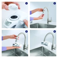 Brita On Tap - Filterkop Voor Keukenkranen, Wit 1037405 -Exporteren Kraan Lux Winkel 3e0c6c90c6168d067477e7e8