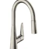 Hansgrohe Talis M51 - Keukenkraan M5116-H200 Met Uittrekbare Handdouche, SBOX, RVS Look 73851800