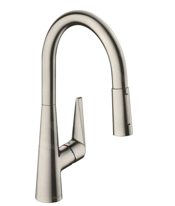 Hansgrohe Talis M51 - Keukenkraan M5116-H200 Met Uittrekbare Handdouche, SBOX, RVS Look 73851800 3 Hansgrohe Talis M51 - Keukenkraan M5116-H200 Met Uittrekbare Handdouche, SBOX, RVS Look 73851800