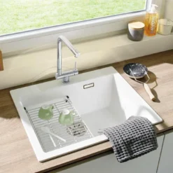 Blanco Pleon 6 - Silgranit Spoelbak, 615x510 Mm, Wit 521683 -Exporteren Kraan Lux Winkel 403d9d71cf7eecc0527331eb