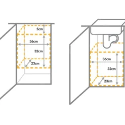 Simplehuman Afvalemmers - Inbouw Afvalbak 10 L CW1643 -Exporteren Kraan Lux Winkel 405f38d1ec5940353a87375b
