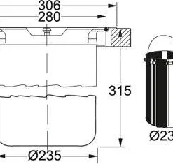 Franke KEA - E 12 Inbouw Afvalemmer, Groen/rvs 134.0035.042 -Exporteren Kraan Lux Winkel 40e665238964fa1b2d7271c2