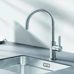 Blanco Candor - Keukenkraan, Geborsteld Rvs 523120 -Exporteren Kraan Lux Winkel 4259ecf7eb03d482e633d15e