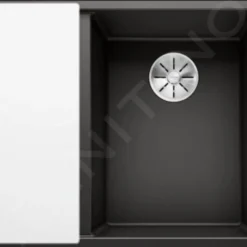 Blanco Axia III 6 - Silgranit Spoelbak, 1000x510 Mm, Met Draaiknopbediening En Accessoires, Zwart 525850 -Exporteren Kraan Lux Winkel 429f6c64f35f3f859e609748