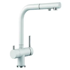 Blanco Fontas S II - Keukenkraan Met Uittrekbare Handdouche En Filter, Wit 525204