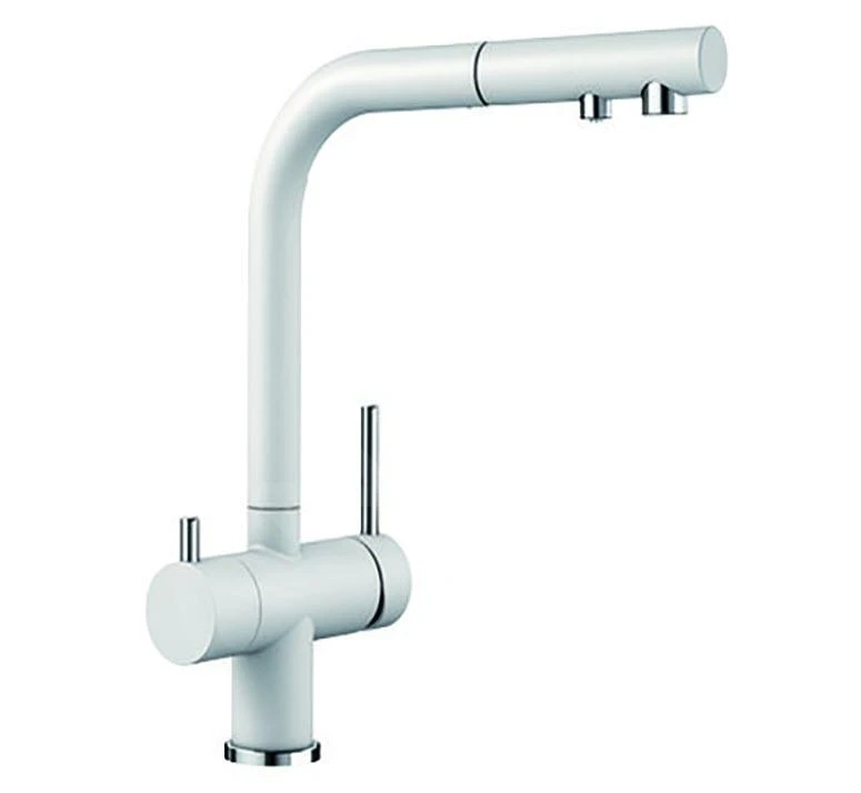 Blanco Fontas S II - Keukenkraan Met Uittrekbare Handdouche En Filter, Wit 525204 3 Blanco Fontas S II - Keukenkraan Met Uittrekbare Handdouche En Filter, Wit 525204