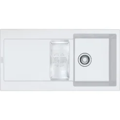 Franke Maris - MRG 651 Fragraniet Spoelbak, 970x500 Mm, Glacier 114.0120.249