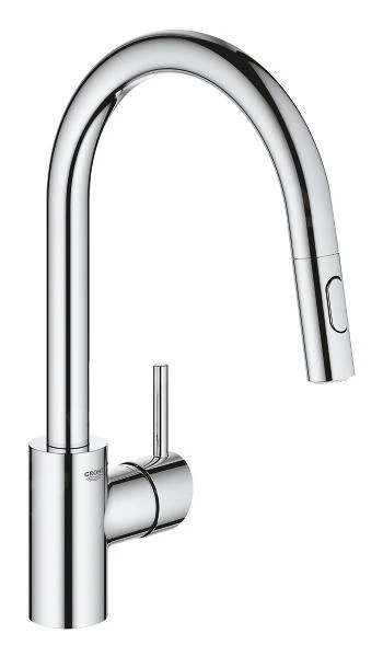 Grohe Concetto - Keukenkraan Met Uittrekbare Handdouche, Chroom 31483002 3 Grohe Concetto - Keukenkraan Met Uittrekbare Handdouche, Chroom 31483002