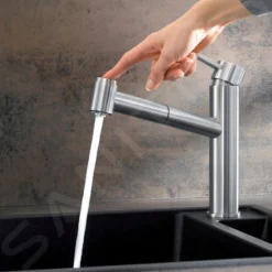 Blanco Ambis S - Keukenkraan Met Uittrekbare Sproeikop, Geborsteld Rvs 525124 -Exporteren Kraan Lux Winkel 46ad3bc7babf91e43ecfc61b