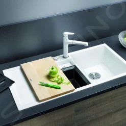 Blanco Collectis 6 - Silgranit Spoelbak, 1000x510 Mm, Met Draaiknopbediening En Met Accessoires, Wit 523348 14 Blanco Collectis 6 - Silgranit Spoelbak, 1000x510 Mm, Met Draaiknopbediening En Met Accessoires, Wit 523348 -Exporteren Kraan Lux Winkel 47d2a3196fdad0d59cf55403