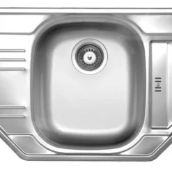 Novaservis Spoelbakken - Spoelbak 490x780 Mm Met Overloop, Rvs DR49/78R