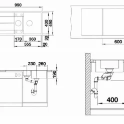 Blanco Metra 6 - Silgranit Spoelbak, 990x490 Mm, Met Draaiknopbediening En Accessoires, Zwart 525929 -Exporteren Kraan Lux Winkel 4e58a8fea83bdbc7b38142c8