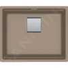 Franke Kubus 2 - Fragraniet Spoelbak KNG 110-52, 560x460 Mm, Cashmere 125.0671.878