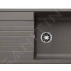 Blanco Zia XL 6 - Silgranit Spoelbak, 1000x500 Mm, Grijs 527400