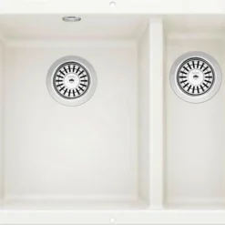 Blanco Rotan 340/160 - Silgranit Spoelbak, 555x460 Mm, Wit 523078