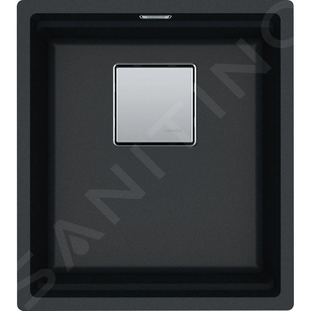 Franke Kubus 2 - Fragraniet Spoelbak KNG 110-37, 410x460 Mm, Onyx 125.0670.900 3 Franke Kubus 2 - Fragraniet Spoelbak KNG 110-37, 410x460 Mm, Onyx 125.0670.900