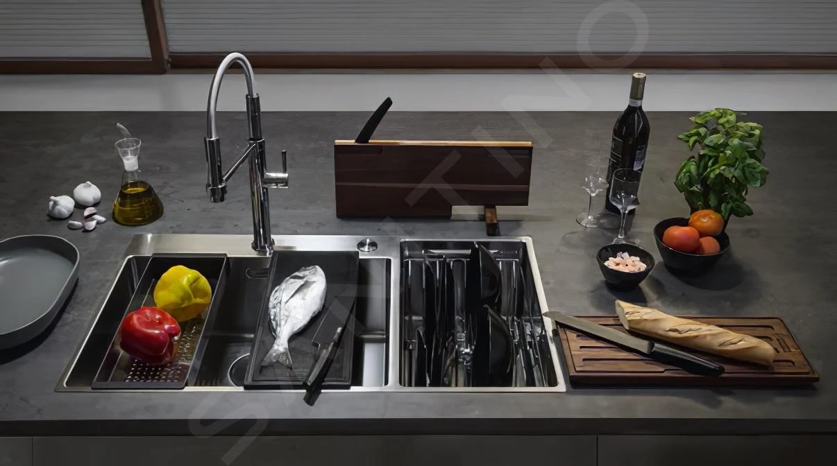 Franke Box Center - Spoelbak BWX 220/620-54-27/7, 860x510 Mm, Rvs 127.0538.260 7 Franke Box Center - Spoelbak BWX 220/620-54-27/7, 860x510 Mm, Rvs 127.0538.260 - Afbeelding 5