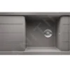 Blanco Faron XL 6 - Silgranit Spoelbak, 1000x500 Mm, Aluminium 524805 -Exporteren Kraan Lux Winkel 55882482650289757b3ed2e2