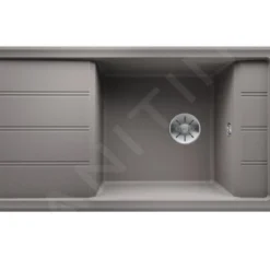 Blanco Faron XL 6 - Silgranit Spoelbak, 1000x500 Mm, Aluminium 524805