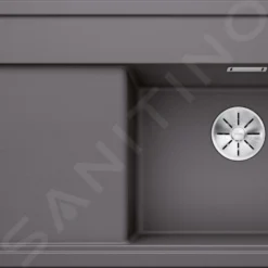 Blanco Zenar XL 6 - Silgranit Spoelbak, 1000x510 Mm, InFino, Grijze Rots 523965