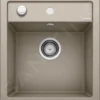 Blanco Dalago 45 - Silgranit Spoelbak, 465x510 Mm, Draaiknopbediening, Tartufo 517317 -Exporteren Kraan Lux Winkel 58ed1b3cfd90834cfec61f51
