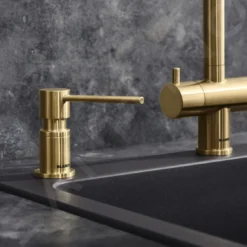 Blanco Accessoires - Afwasmiddel Dispenser Lato, Satijn Goud 526699 -Exporteren Kraan Lux Winkel 5918e2f284b2126dfcefc5f3