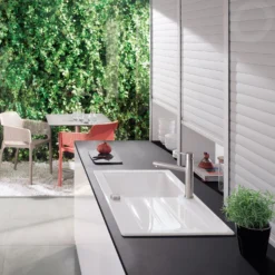 Villeroy & Boch Architectura - Keramische Spoelbak 1000x510 Mm Incl. Afvoergarnituur, CeramicPlus, Alpine Wit 336002R1 -Exporteren Kraan Lux Winkel 591e41d835534444020f6009