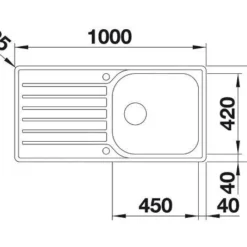 Blanco Lantos XL 6 - Spoelbak, 1000x500 Mm, Draaiknopbediening, Geborsteld Rvs 519709 6 Blanco Lantos XL 6 - Spoelbak, 1000x500 Mm, Draaiknopbediening, Geborsteld Rvs 519709 -Exporteren Kraan Lux Winkel 5b097e29d9678bdfebf5cf9f
